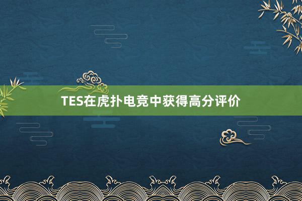 TES在虎扑电竞中获得高分评价